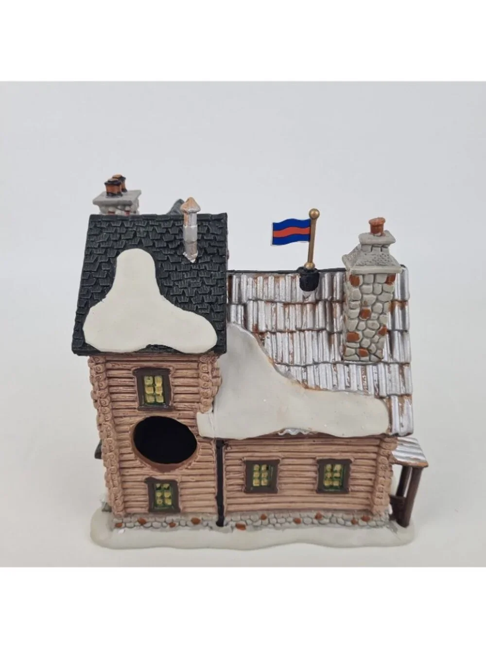 LEMAX Enchanted Forest Buckys Tradition Post-Camping 45059 Lighted Building